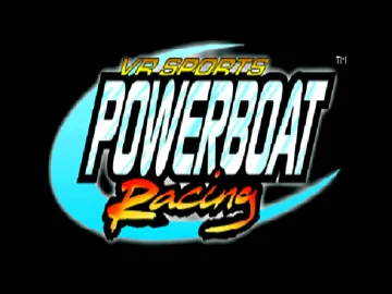 VR Sports Powerboat Racing (US) screen shot title